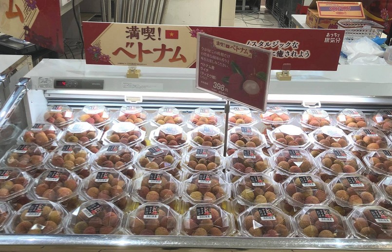 Các siêu thị tại Nhật Bản có nhu cầu nhập khẩu nhiều sản phẩm nông thủy sản từ Việt Nam.