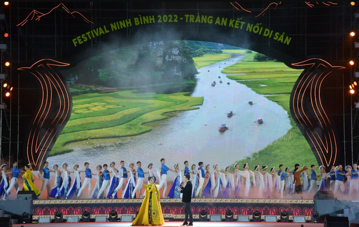 Festival Ninh Bình 2022- Tràng An kết nối di sản lan toả của tinh hoa văn hóa dân tộc