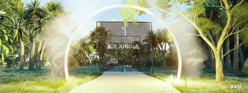 Phối cảnh “rừng băng tuyết” - Ice Jungle tại Meyhomes Capital
