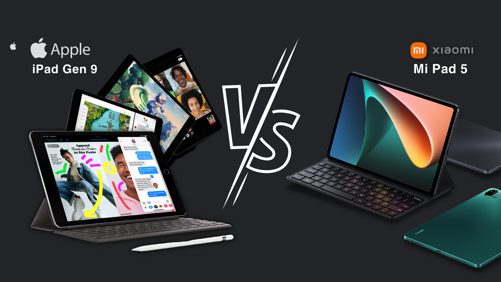 So sánh iPad Gen 9 vs Xiaomi Pad 5: Liệu Xiaomi có đủ sức 