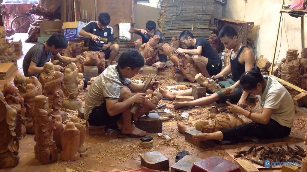 Làng nghề gỗ truyền thống
