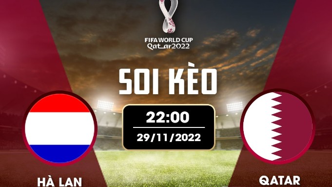 Hà Lan vs Qatar 22h00 ngày 29/11/2022, World Cup 2022