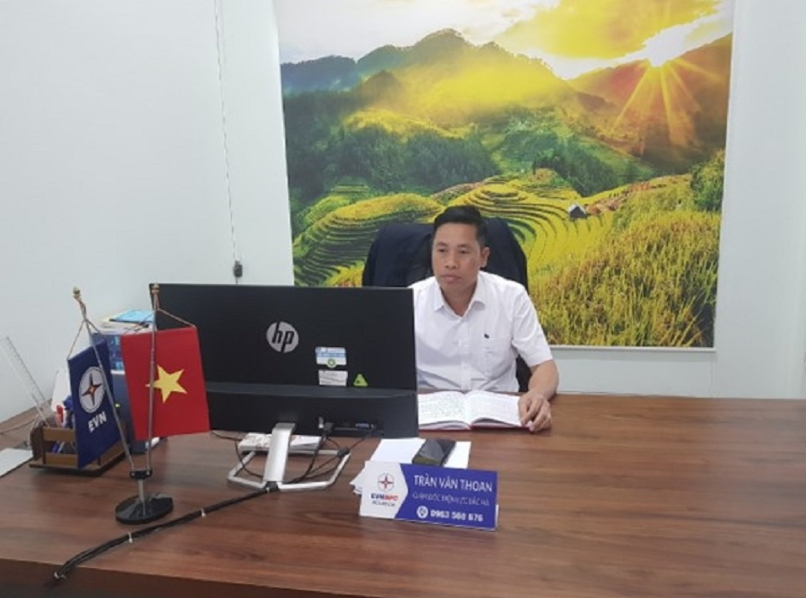 Ông Trần Văn Thoan – Giám đốc Điện lực Bắc Hà