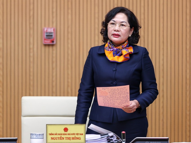 Thống đốc Ngân hàng Nhà nước Nguyễn Thị Hồng - Ảnh: VGP