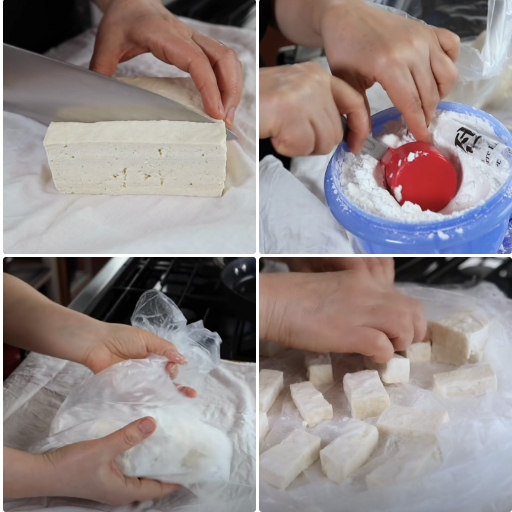 Cách làm đậu phụ sốt cay Hàn Quốc thơm ngon, tròn vị