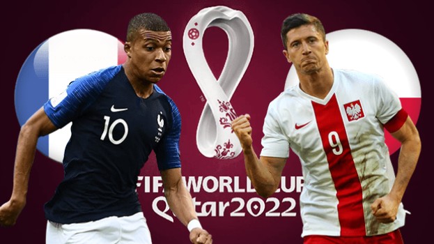 Pháp vs Ba Lan 22h00 ngày 4/12/2022, World Cup 2022