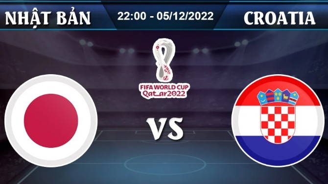 Nhật Bản vs Croatia 22h00 ngày 5/12/2022, World Cup 2022