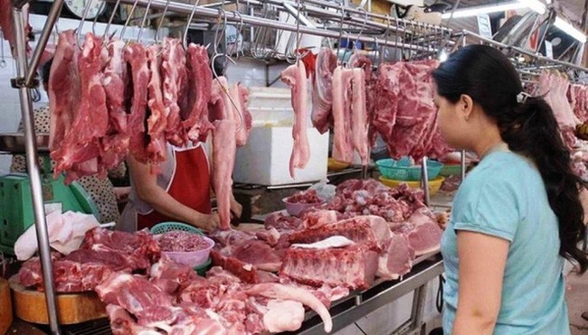 giá thịt lợn sẽ tăng cao nếu giá lợn hơi tăng thêm 10% hoặc 15%
