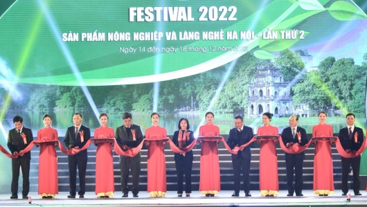 Dấu ấn tại lễ khai mạc Festival sản phẩm nông nghiệp và làng nghề Hà Nội 2022