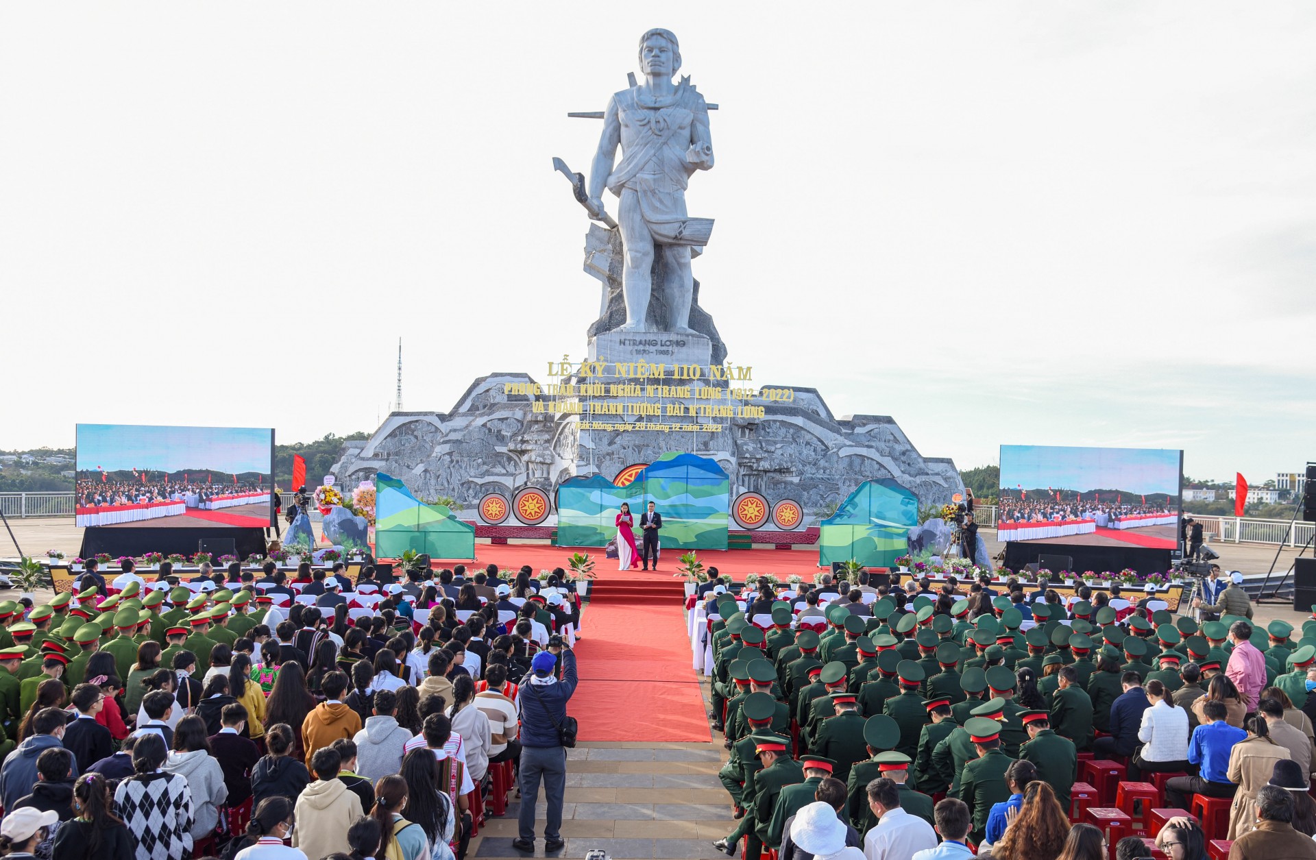 Đắk Nông: Khánh thành tượng đài anh hùng N’Trang Lơng