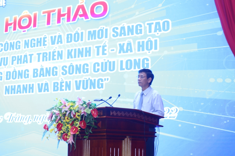 Bí thư Lâm Văn Mẫn phát biểu tại Hội thảo