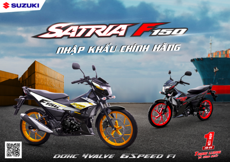 Suzuki Satria F150 “ông vua tốc độ” có giá hơn 50 triệu đồng?