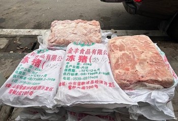 Hà Nội: Thu giữ gần 1 tấn nầm lợn bốc mùi hôi thối đang tuồn vào nhà hàng