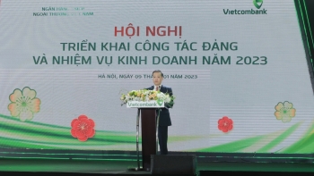 Vietcombank tổ chức thành công Hội nghị triển khai công tác Đảng và nhiệm vụ kinh doanh năm 2023