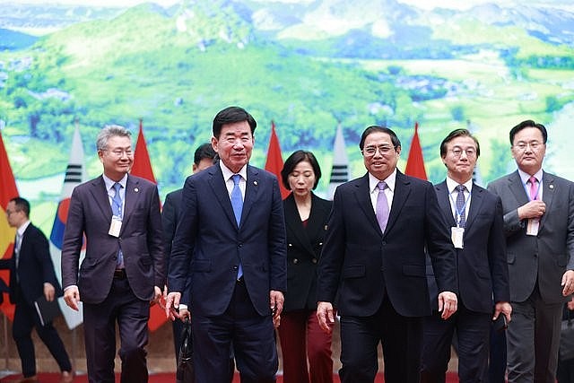 Việt Nam - Hàn Quốc đã trở thành “người bạn tốt, đối tác tốt và thông gia tốt” của nhau - Ảnh: VGP/Nhật Bắc