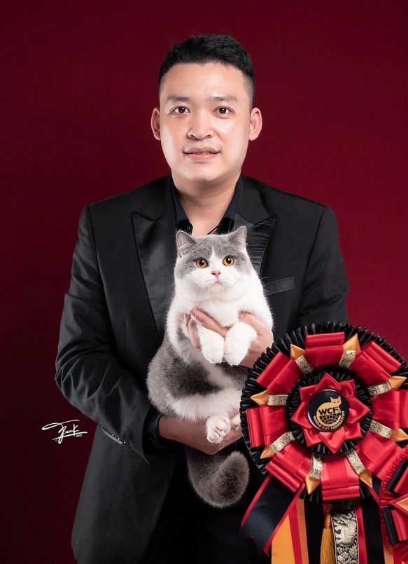 Anh Sơn là một trong những người đưa cuộc thi hoa hậu mèo về Việt Nam (Ảnh: NVCC).