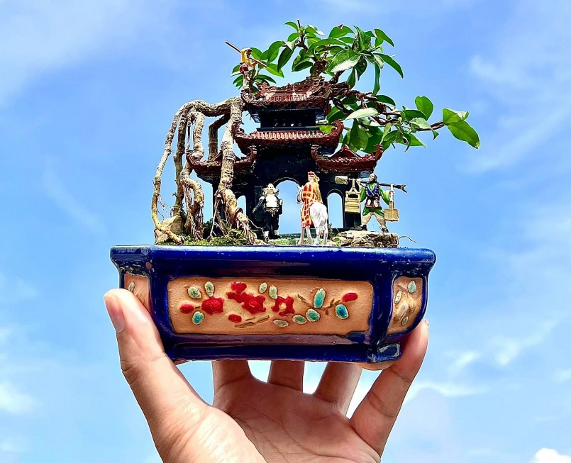 Nghề tạo dáng bonsai đổ mồ hôi trên cánh đồng nghệ thuật, biến thứ vô dụng thành tiền