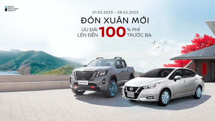Những mẫu xe nào của Nissan Việt Nam nhận được ữu đãi đầu Xuân 2023