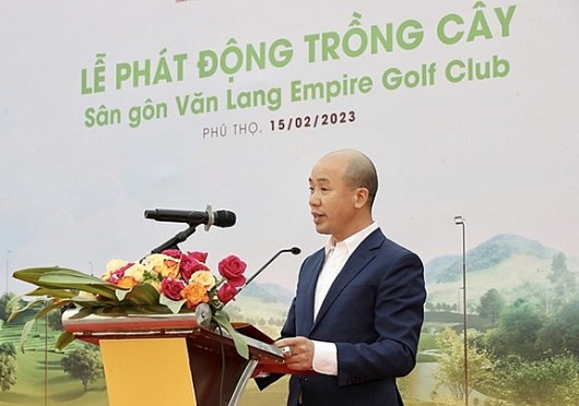 Phát động trồng cây phủ xanh 16ha dự án sân golf tại tỉnh Phú Thọ