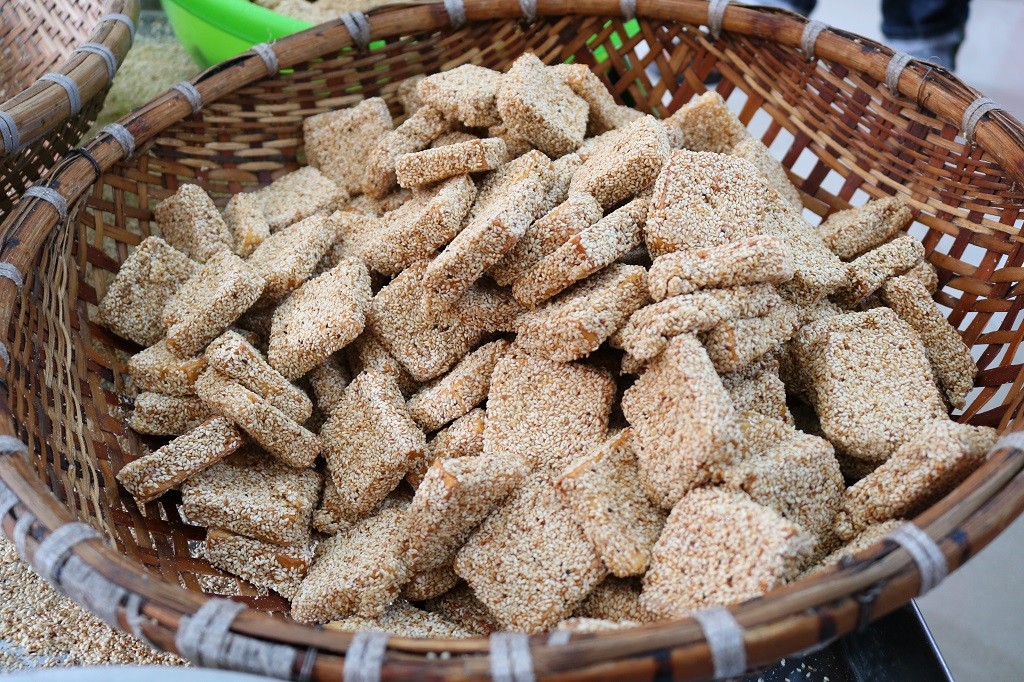 Bánh khô mè - đặc sản của vùng đất xứ Quảng