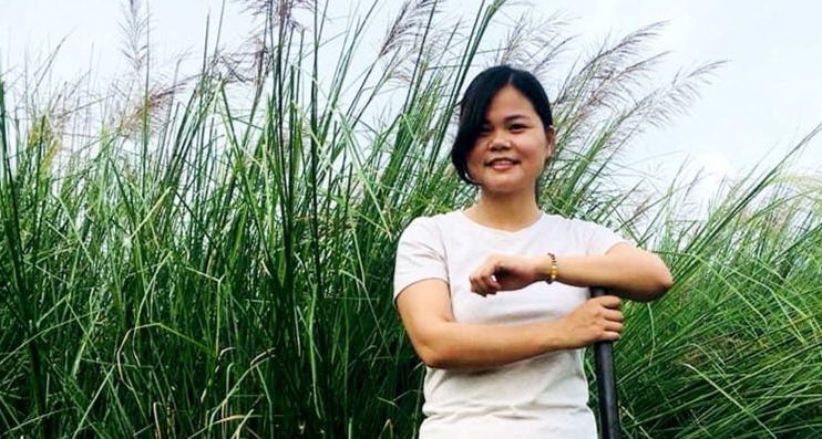 Chị Nguyễn Thị Thu Hoài người tiên phong trồng cỏ Vetiver tại Ninh Bình