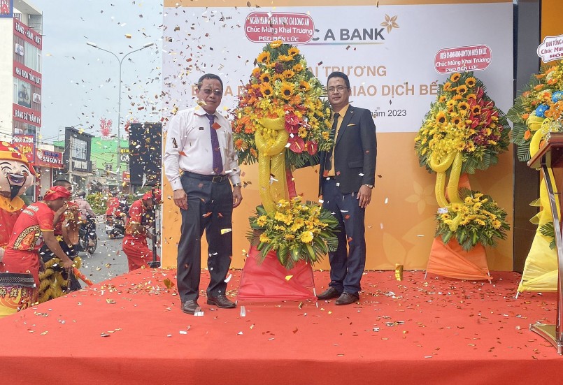 BAC A BANK mở thêm phòng giao dịch mới tại Bến Lức – Long An