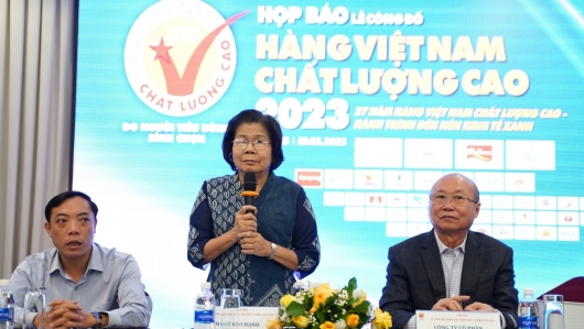 519 doanh nghiệp đạt chứng nhận hàng Việt Nam chất lượng cao năm 2023 do người tiêu dùng bình chọn
