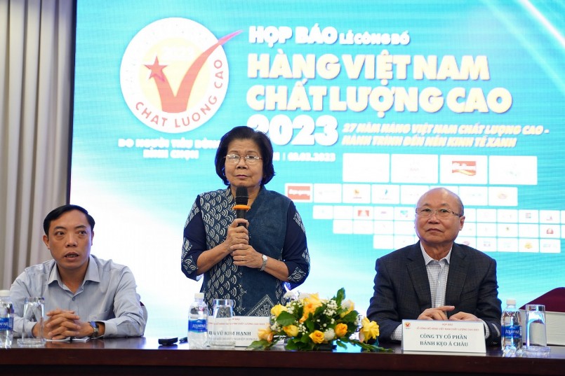 519 doanh nghiệp đạt chứng nhận hàng Việt Nam chất lượng cao năm 2023 do người tiêu dùng bình chọn
