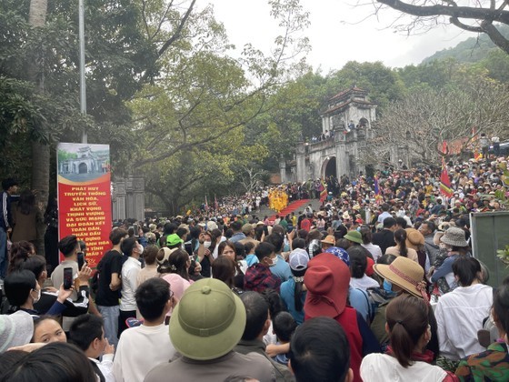Thanh Hóa: Lễ hội Đền Bà Triệu đón nhận danh hiệu Di sản văn hóa phi vật thể quốc gia