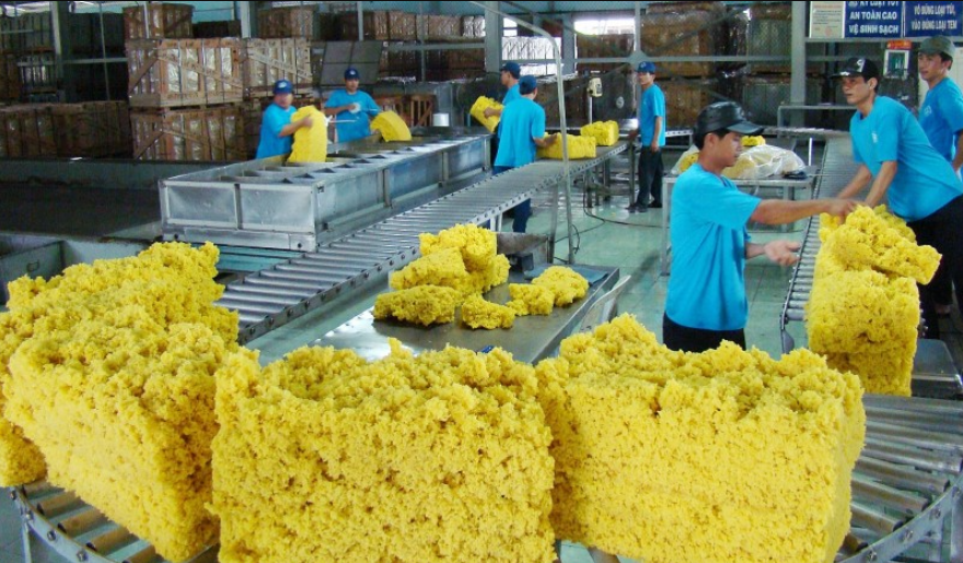 Việt Nam là thị trường cung cấp cao su lớn thứ 4 cho Hàn Quốc