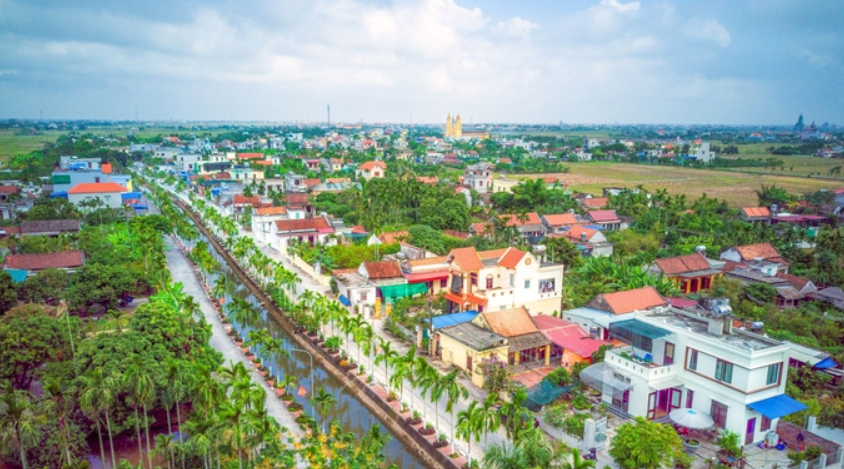 Nam Định có thêm 6 xã đạt chuẩn nông thôn mới kiểu mẫu