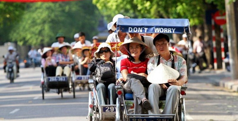 Khách du lịch quốc tế đến Hà Nội tiếp tục tăng