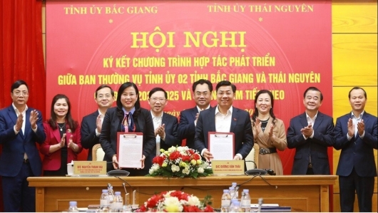 Bắc Giang - Thái Nguyên tăng cường và mở rộng hợp tác toàn diện 2023 - 2025