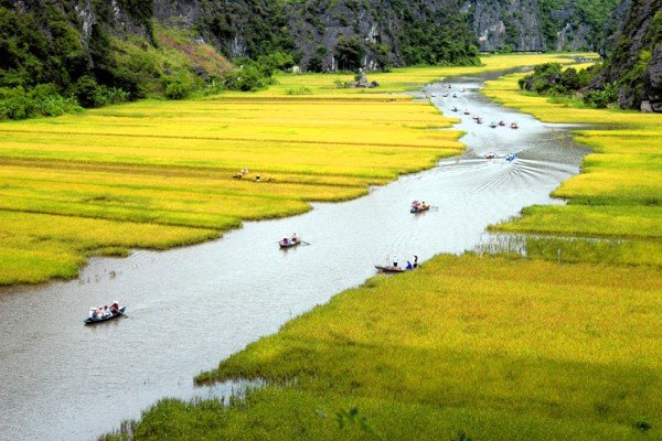 Đi thuyền trên sông Ngô Đồng - Tạp chí Kinh tế Sài Gòn
