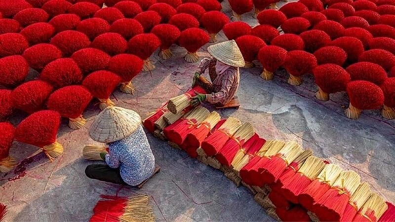 Làng hương Quảng Phú Cầu - hơn 1 thế kỷ lưu giữ nghề làm tăm hương ở ngoại thành Hà Nội