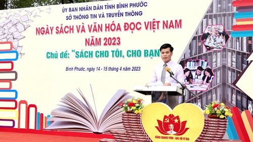 Bình Phước khai mạc Ngày sách và Văn hoá đọc Việt Nam