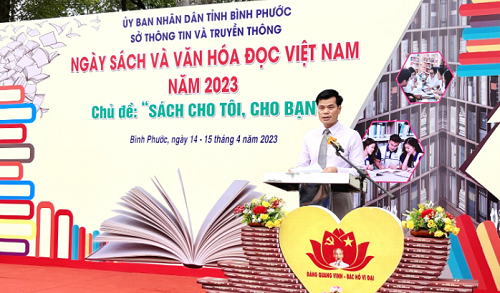 Bình Phước khai mạc Ngày sách và Văn hoá đọc Việt Nam