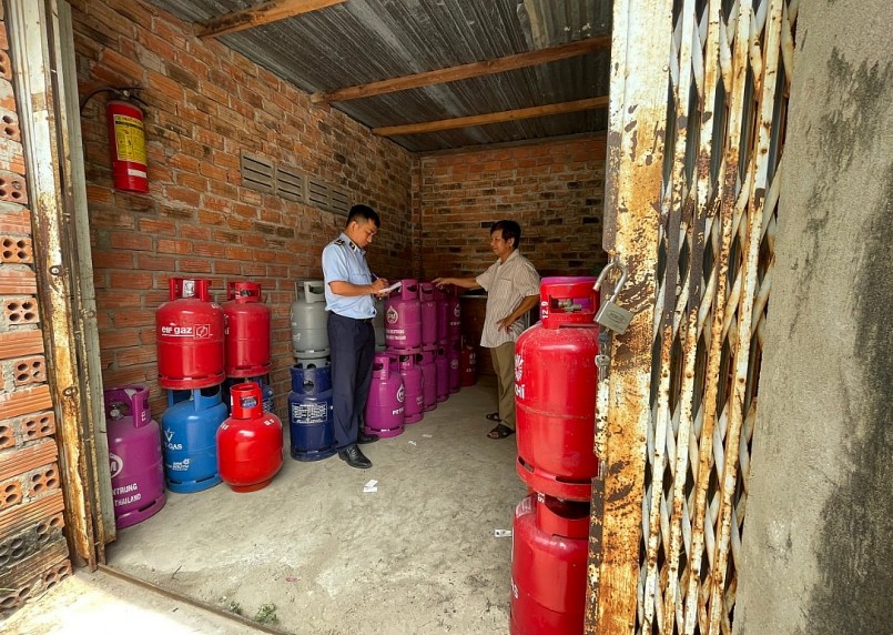 Ninh Thuận: Xử phạt hộ kinh doanh bán lẻ LPG chai khi giấy chứng nhận đã hết hiệu lực