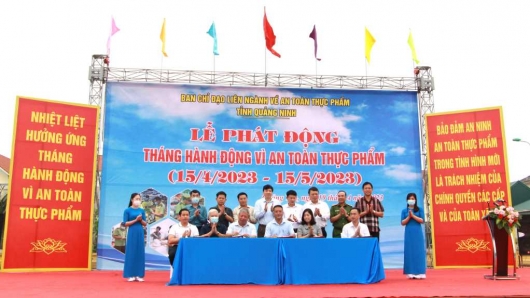Quảng Ninh: Phát động “Tháng hành động vì an toàn thực phẩm năm 2023”