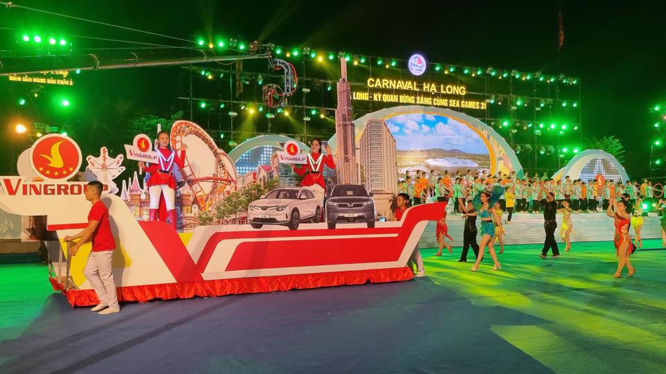 Lễ hội Carnaval Hạ Long năm 2022. Ảnh Hải Yến