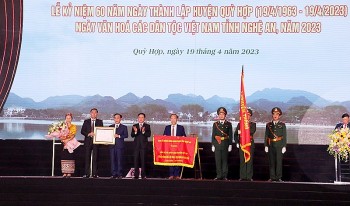 Nghệ An: Huyện Quỳ Hợp kỷ niệm 60 năm thành lập và đón nhận Huân chương lao động hạng Nhì