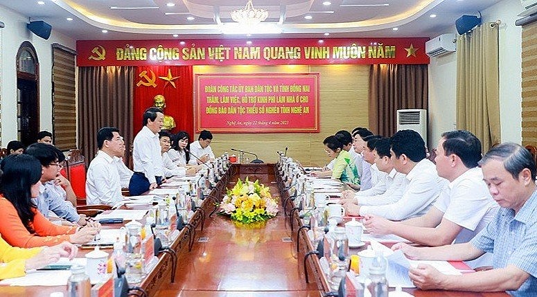 Đồng Nai hỗ trợ Nghệ An 4 tỷ đồng làm nhà cho đồng bào dân tộc thiểu số, khắc phục hậu quả thiên tai