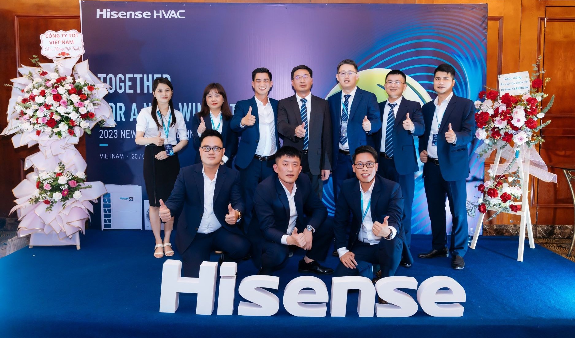 Hisense HVAC chi nhánh Việt Nam chính thức ra mắt sản phẩm mới