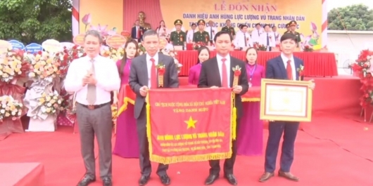 Phường Hải Thượng (thị xã Nghi Sơn): Long trọng đón nhận danh hiệu Anh hùng lực lượng vũ trang nhân dân