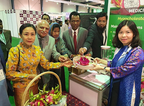 Quảng bá trái thanh long Việt Nam tại Hội chợ quốc tế “My Karachi” 2023