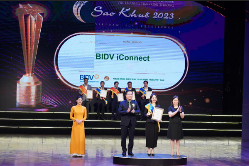 09 sản phẩm công nghệ thông tin của BIDV đạt giải Sao Khuê 2023