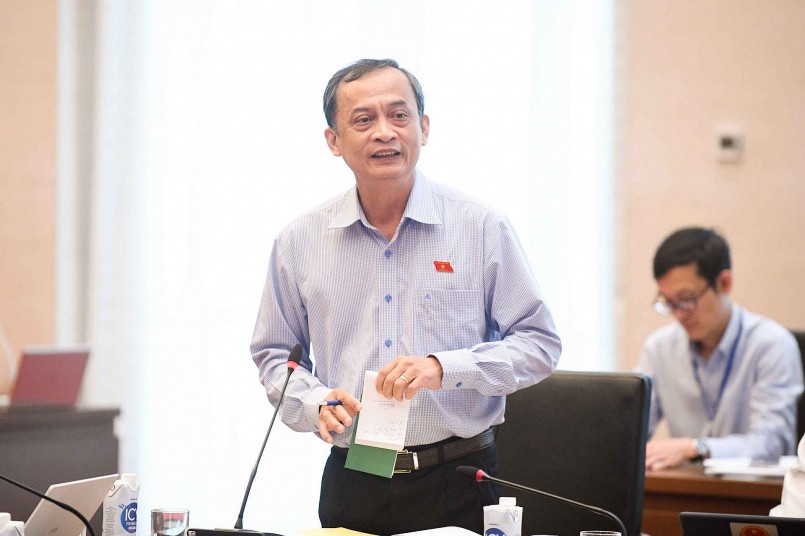 Đại biểu Nguyễn Thanh Phương - Đoàn Đại biểu Quốc hội Thành phố Cần Thơ đóng góp ý kiến