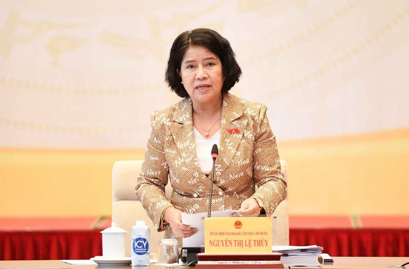 Phó Chủ nhiệm Ủy ban Khoa học, Công nghệ và Môi trường Nguyễn Thị Lệ Thủy