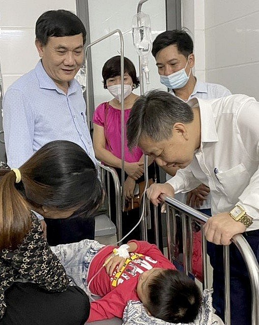 Nghệ An: 76 trẻ ở trường Mầm non Thuận Sơn ngộ độc vì ăn sữa chua tự làm