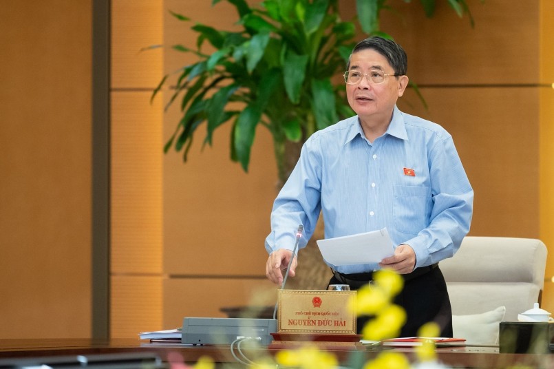 Phó Chủ tịch Quốc hội Nguyễn Đức Hải kết luận nội dung thảo luận